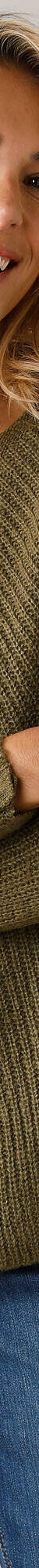 Pull évasé, maille anglaise toucher doux (bronze) Pull évasé, maille anglaise toucher doux (bronze)